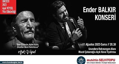 Aşık Veysel türküleriyle anılacak