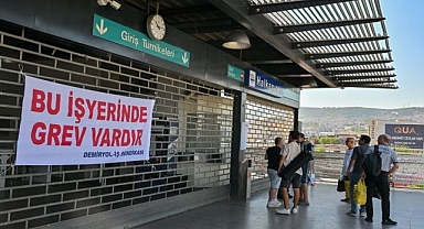 İzmir'de metro ve tramvay yeniden sefere başladı