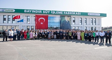 Cumhuriyet’in kalesi 100. Yıl Bayındır Süt İşleme Fabrikası kapılarını açtı