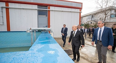 Süngerkent için yağmur depoları dağıtılıyor