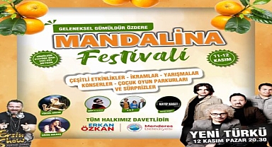 Mandalina Festivali için geri sayım başladı