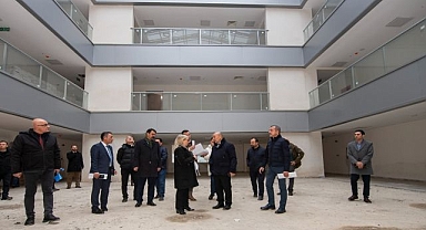 Büyükşehir ek hizmet binası tamamlanıyor