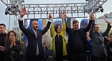 Bayındır, Çiğli ve Karabağlar'da Tugay'a coşkulu karşılama