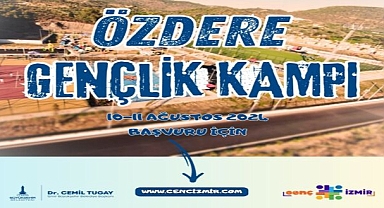 Özdere’deki gençlik kampı için başvurular sürüyor