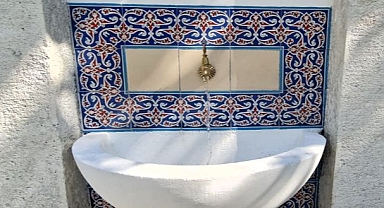 Kültürpark’ın tarihi çeşmesi 94’üncü İEF’ye hazır