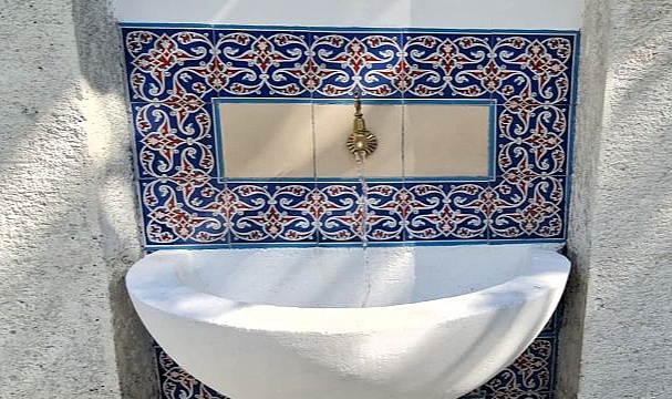 Kültürpark’ın tarihi çeşmesi 94’üncü İEF’ye hazır