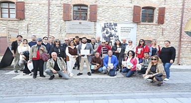 İzmirli Turist Rehberlerinden Efes Tarlası Yaşam Köyü’ne Eğitim Ziyareti