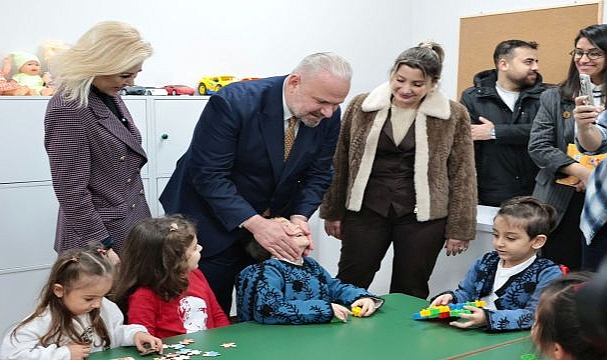 Menemen Belediyesi Seyrek Anaokulu coşkulu törenle açıldı