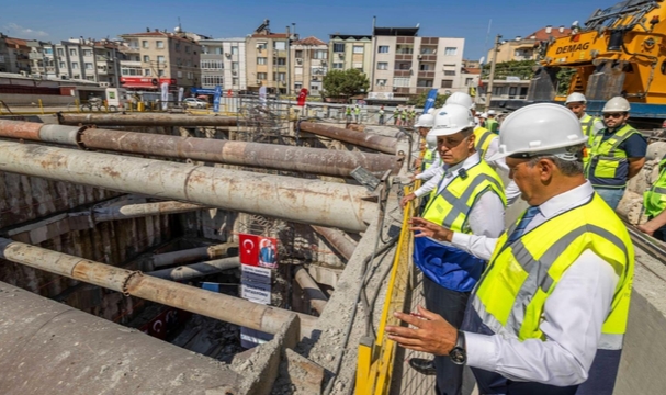 Buca Metrosu'nda istikamet Fuar İzmir