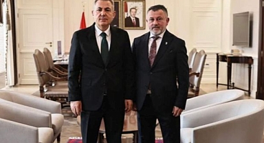 DSP İzmir Yönetiminden Vali Elban'a Ziyaret