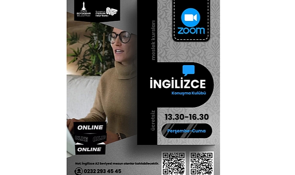 Meslek Fabrikası’ndan çevrim içi İngilizce Konuşma Kulübü