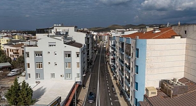 Seferihisar Şehit General Temel Cingöz Caddesi yenilendi