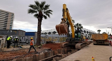 Alsancak’ta dev altyapı çalışması