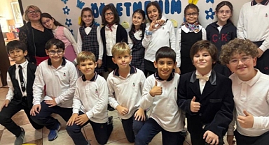 Çamlıbahçe’nin Minik Kalemlerinden Büyük Bir Eser