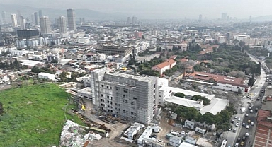 Eşrefpaşa Hastanesi’nin yeni binasında sona doğru