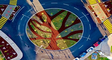 Kavşaklar sanat eserine dönüşüyor