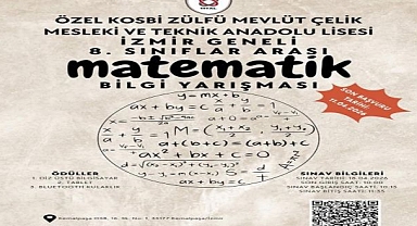 KOSBİ Zülfü Mevlüt Çelik MTAL’de matematik heyecanı