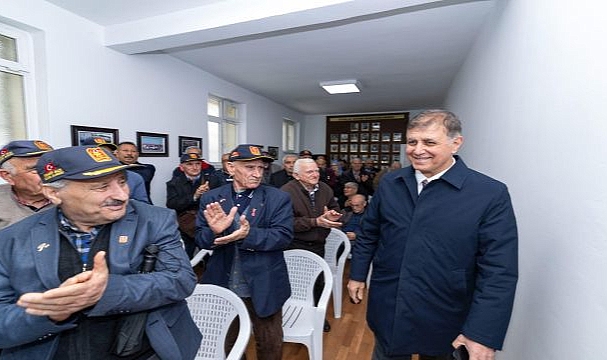 Başkan Tugay gazilerle buluştu