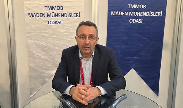 Maden Mühendisleri Odası İzmir Şube Başkanı Akdemir: