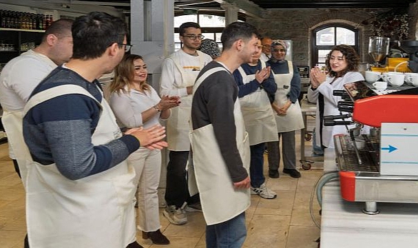 Otizmli gençler barista olma yolunda