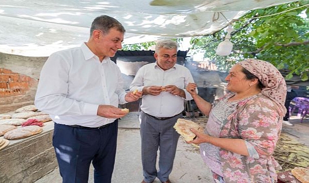 Başkan Tugay Küçük Menderes turunda