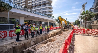 İzmir’de 3 milyar liralık alt yapı dönüşümü sürüyor