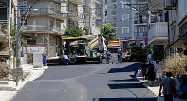 İzmir’in yollarında yoğun çalışma