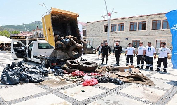 Yeni Foça’da denizden çıkanlar şaşırttı