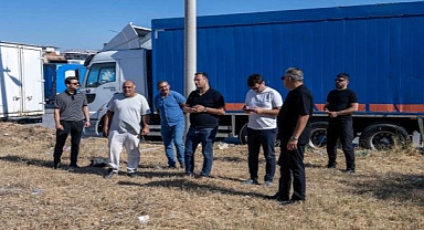 Başkan Eşki sabahın ilk ışıklarıyla sahada