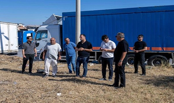 Başkan Eşki sabahın ilk ışıklarıyla sahada
