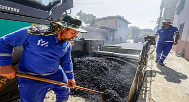 Büyükşehir’den Küçük Menderes’te asfalt hamlesi