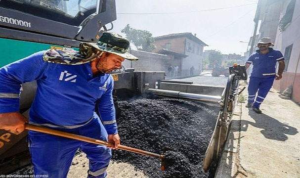 Büyükşehir’den Küçük Menderes’te asfalt hamlesi