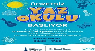 İzmirli çocuklar için renkli yaz tatili