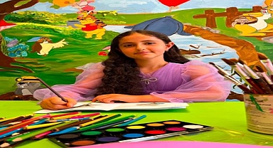İzmirli küçük ressamlara Çin’den ödül