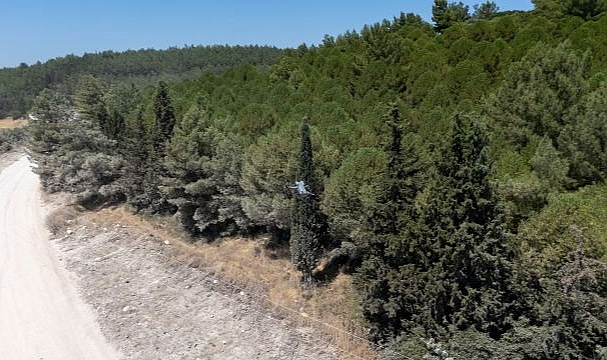 Kaçak moloz dökenlere dronlu takip