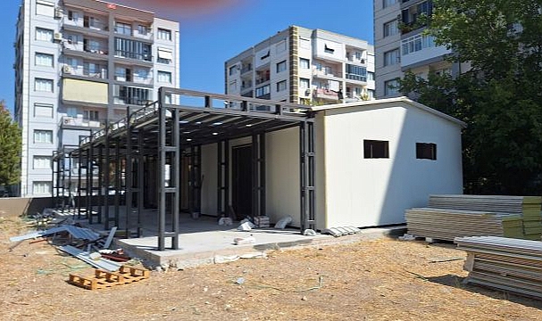 Buca'nın iki yeni taziye evinde sona yaklaşıldı