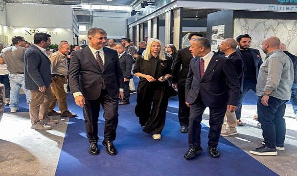 Başkan Tugay’dan İtalya’da Marble İzmir temasları