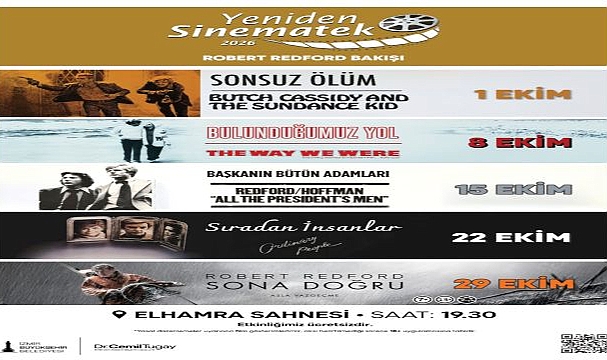 Yeniden Sinematek’te yeni sezon “Robert Redford Bakışı” ile başlıyor