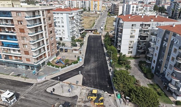Ataşehir ve Harmandalı’da yollar yenileniyor