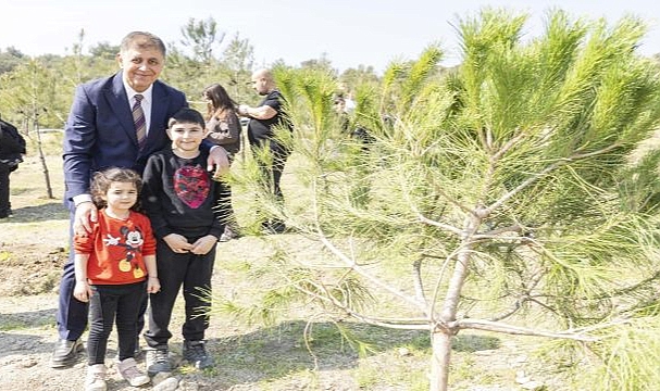 İzmir’de hafriyat toprağına doğa dostu yönetim