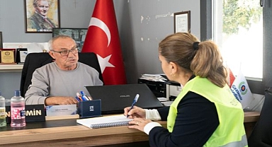 İzmir’de muhtarların günü de emeği de unutulmadı