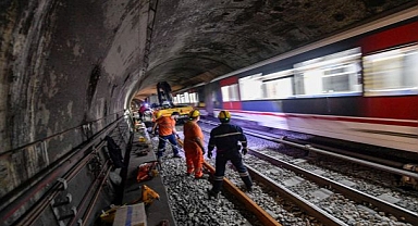 Metro raylarında değişim zamanı